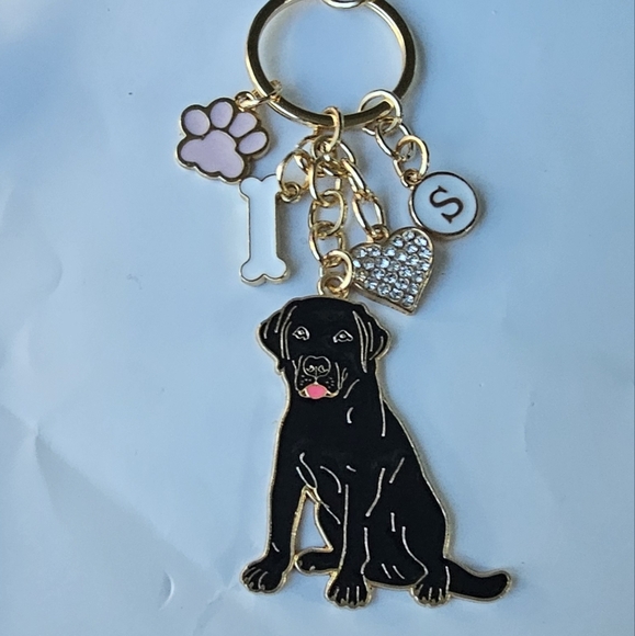 NEW! Cubic Zirconia Rottweiler Keychain/Bag 🎒👜 Charm & Pendant ~ 🎁 🐾 🐕 - Picture 11 of 16